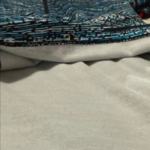 Nike Pro Dri-FIT 1/2 Zip Pullover | S | Blue Digital Print 💙 - Picture 9 of 9